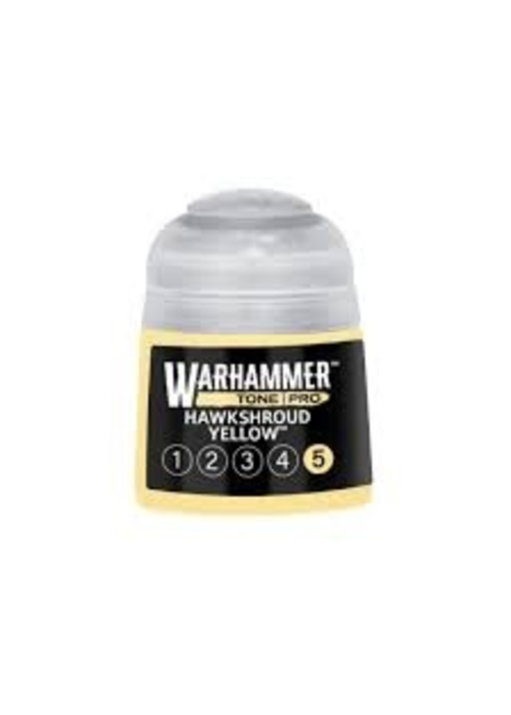 Games Workshop Warhammer Colour: Tone Pro Hawkshroud Yellow 5