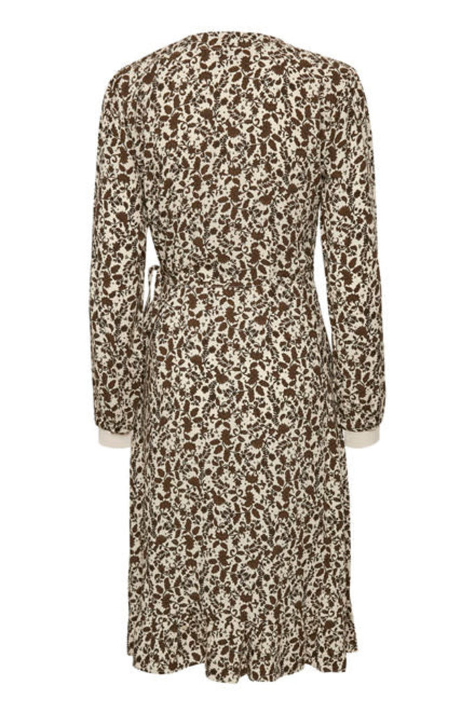 robe cache coeur leopard