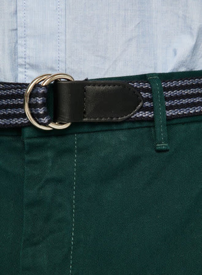 Pantalon Scotch & Soda Stuart chino vert forêt