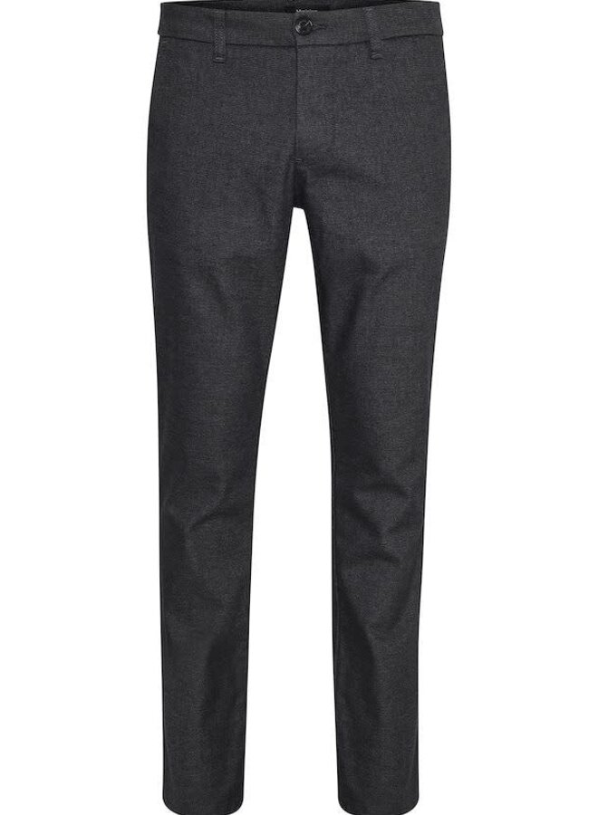 Pantalon Matinique Pristu chino gris foncé texturé