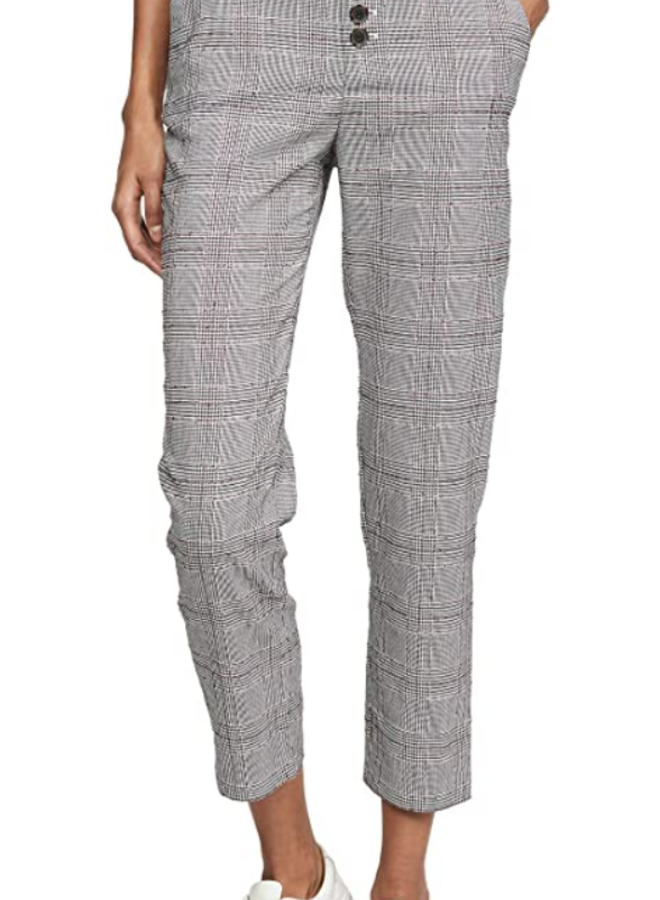 Pantalon Joie Prince-de-Galles caviar