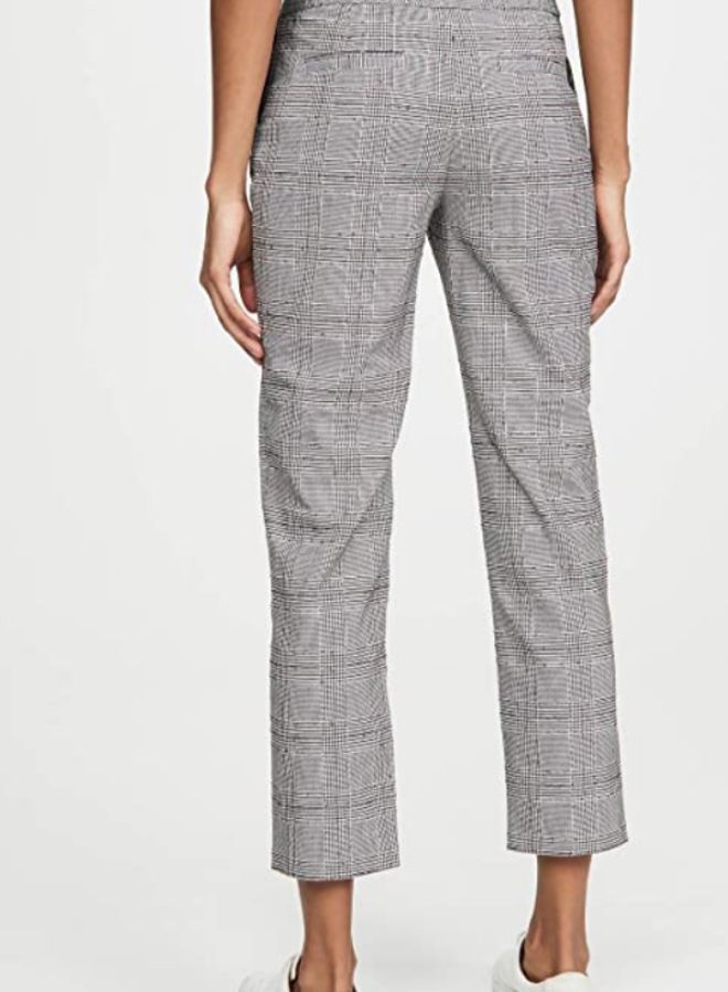 Pantalon Joie Prince-de-Galles caviar