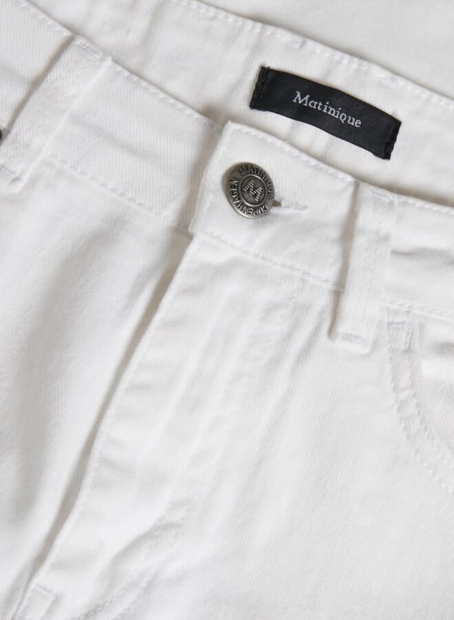 Jeans Matinique Priston blanc