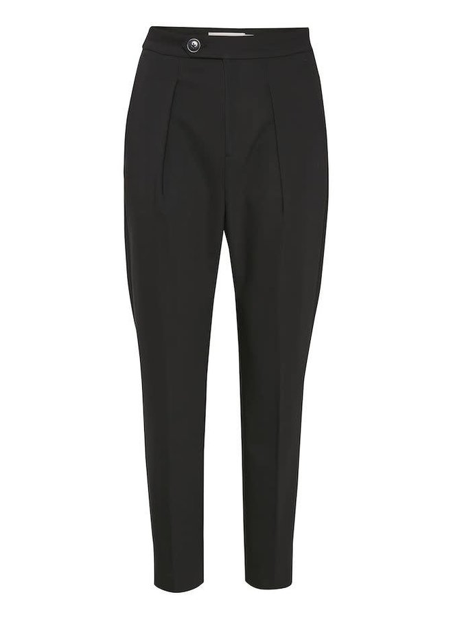 Pantalon InWear Zella à plis noir