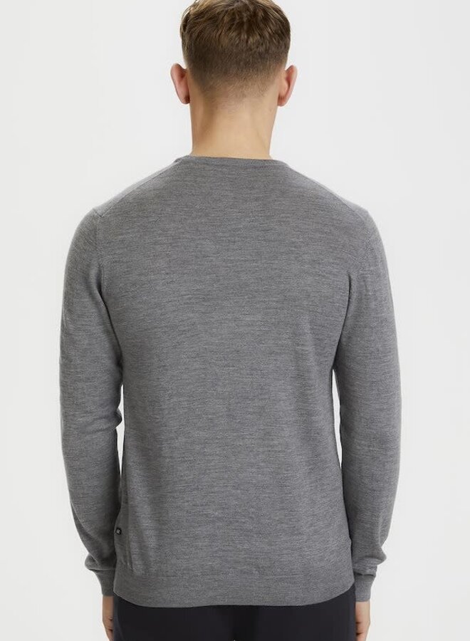 Tricot Matinique Margrate gris pâle mélange