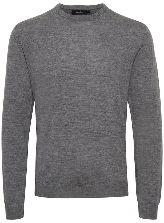 Tricot Matinique Margrate gris pâle mélange