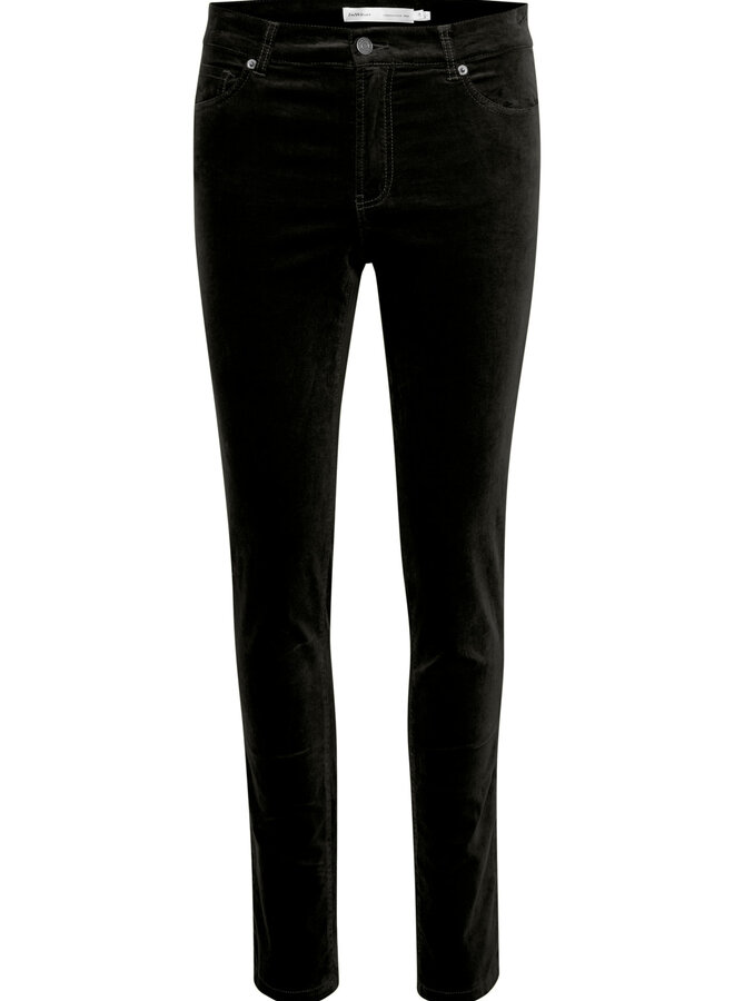 Jeans InWear Tille en velours noir