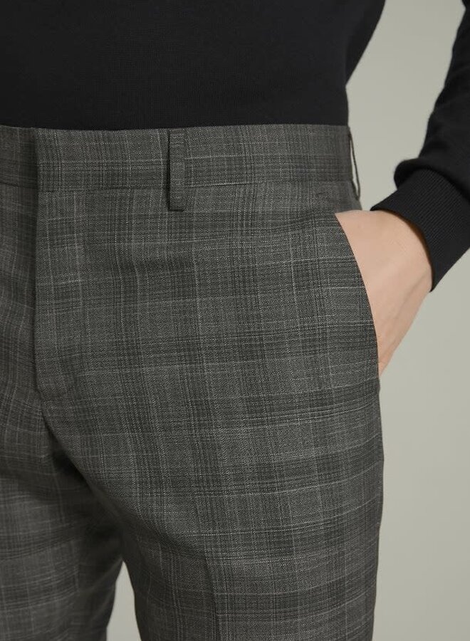 Pantalon Matinique Las à carreaux gris charcoal & noir