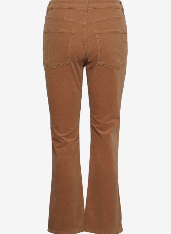 Pantalon Part Two Ryana en corduroy beige camel