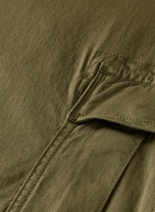 Pantalon cargo Scotch & Soda vert khaki