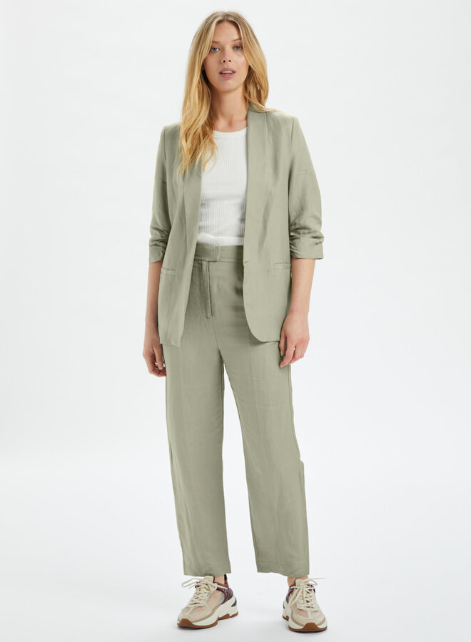 Pantalon Soaked in luxury Fayette vert algue