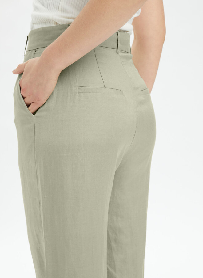 Pantalon Soaked in luxury Fayette vert algue