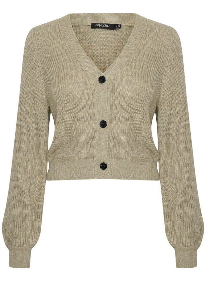 Cardigan Soaked in Luxury Barnes beige vert