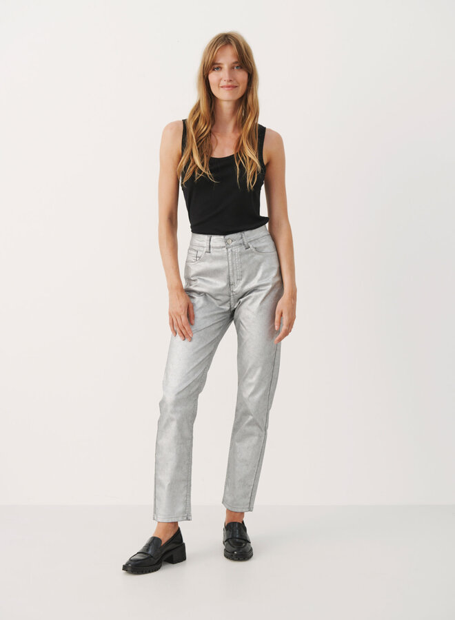 Jeans Part Two Tanja en denim argent