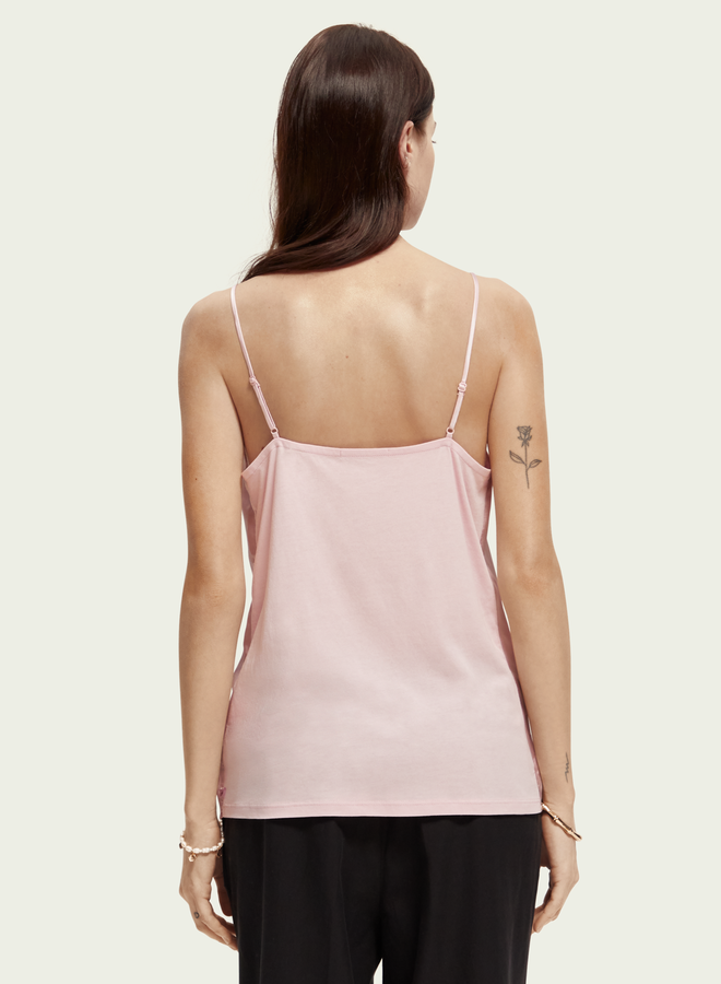 Camisole Scotch & Soda à fines bretelles lavande