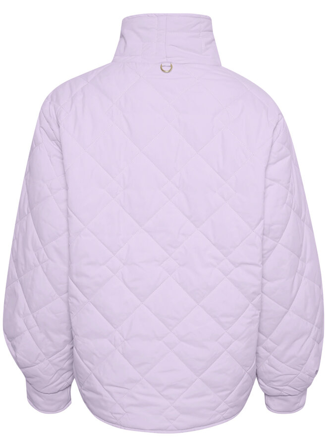 Manteau InWear Molli court & matelassé lilas