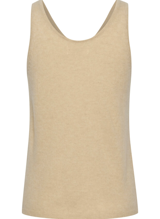 Camisole Part Two Sabine en cachemire beige