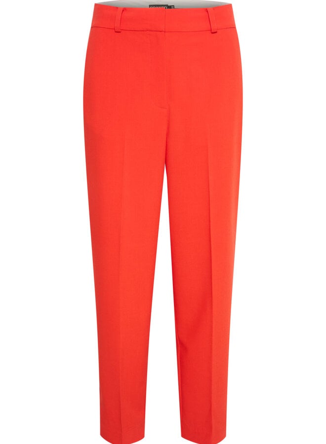 Pantalon Soaked in luxury Alisha rouge grenadine