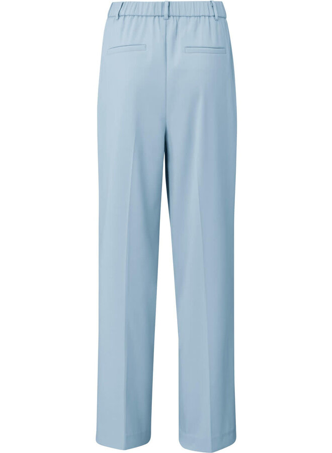 Pantalon Yaya à plis bleu lavande