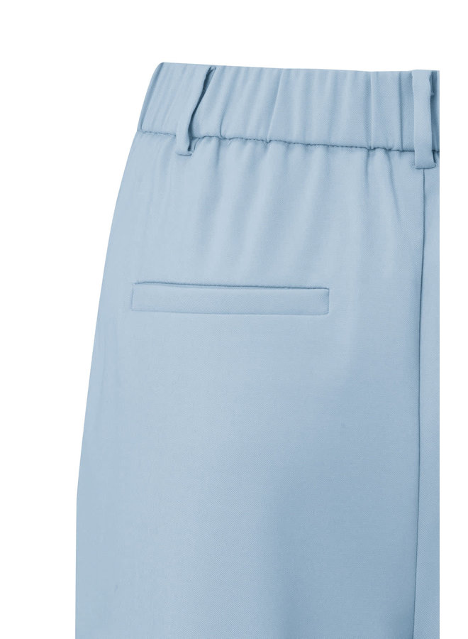 Pantalon Yaya à plis bleu lavande