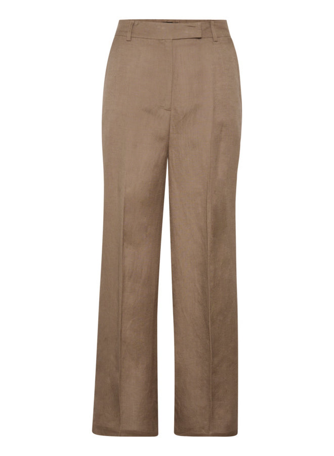 Pantalon Soaked in Luxury Kimina brun lentilles