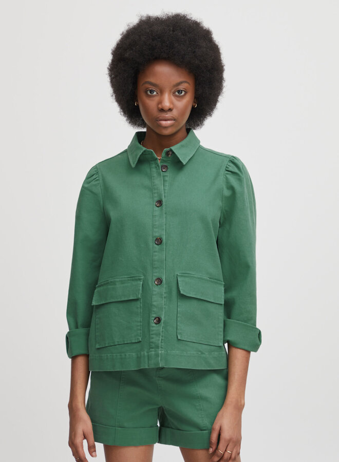 Jacket Atelier Rêve Holly vert bouteille