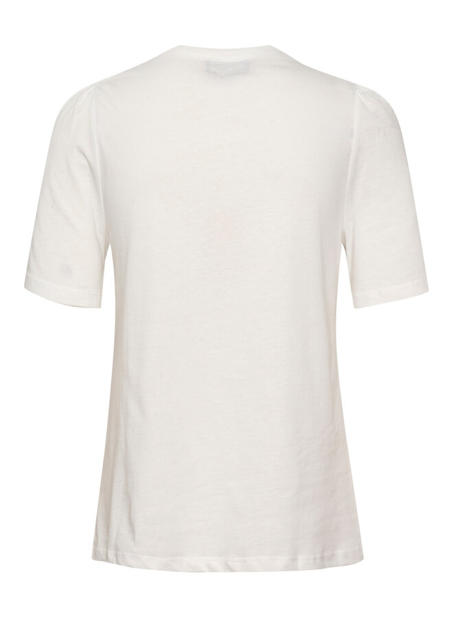 T-shirt Soaked in Luxury Miara blanc cassé