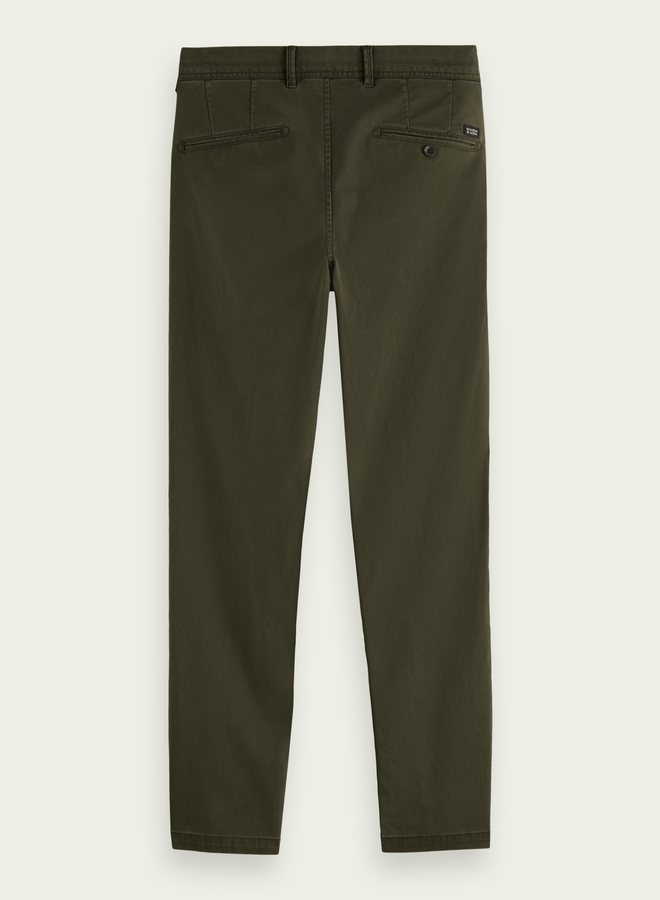 Pantalon Scotch & Soda Stuart regular slim fit khaki