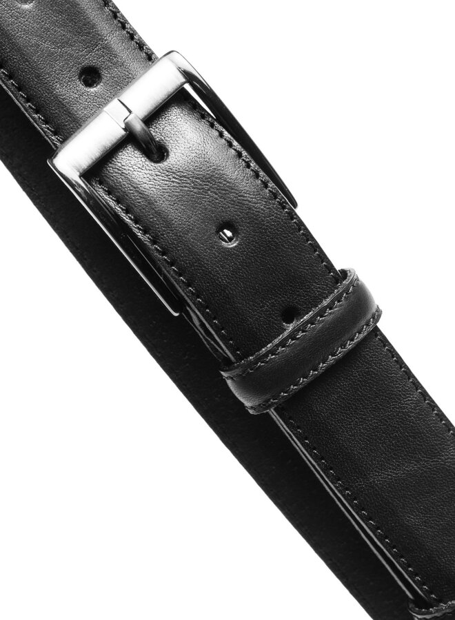 Ceinture Matinique Essinot en cuir noire