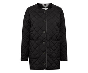 Manteau Part Two Casey matelassé noir - s t r a u s s