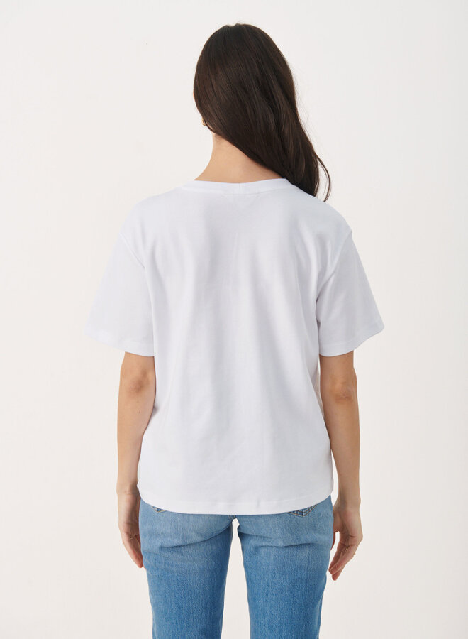 T-shirt Part Two Annie surdimensionné blanc