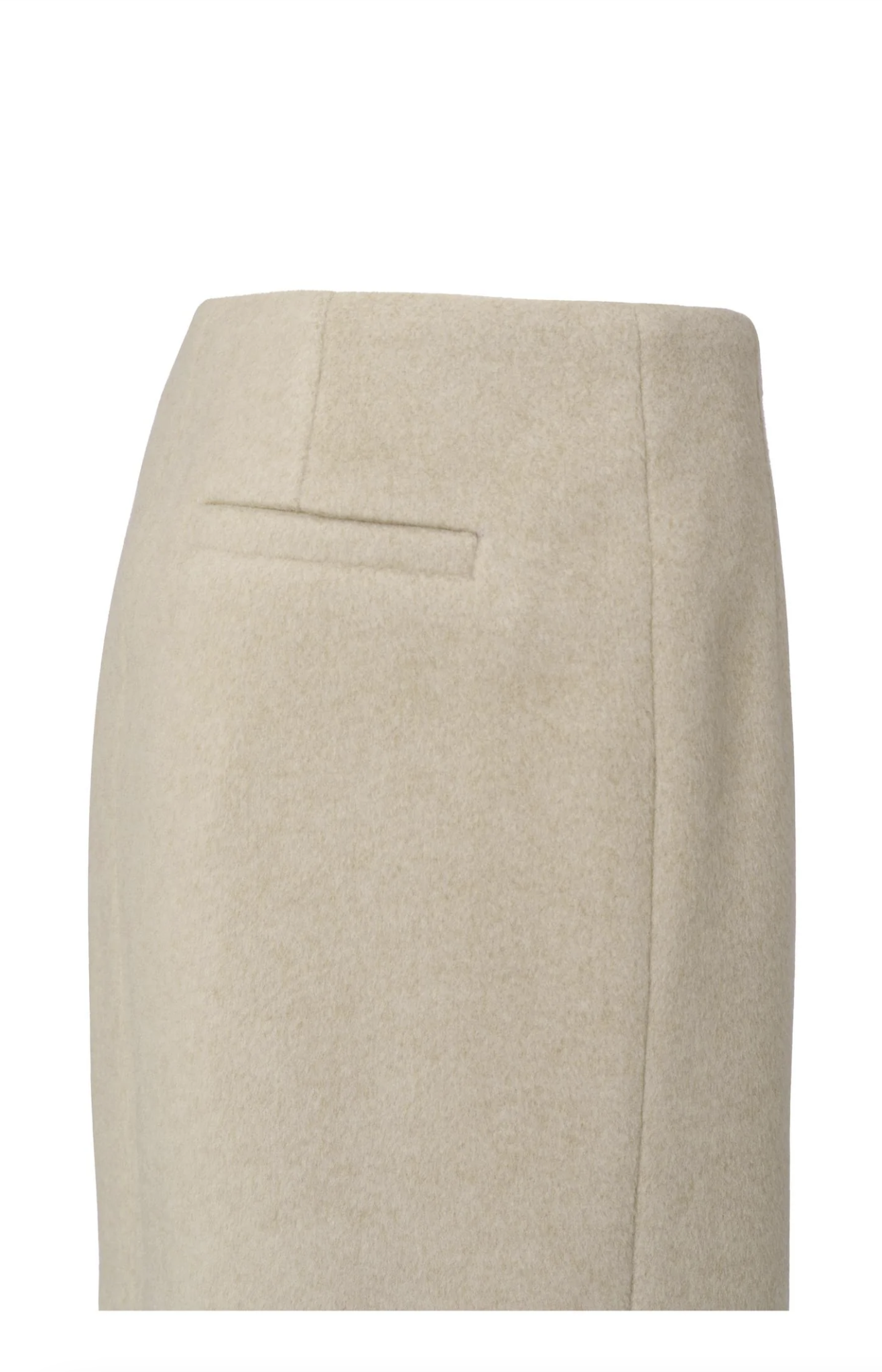 Yaya Jupe Yaya en peluche beige mastic