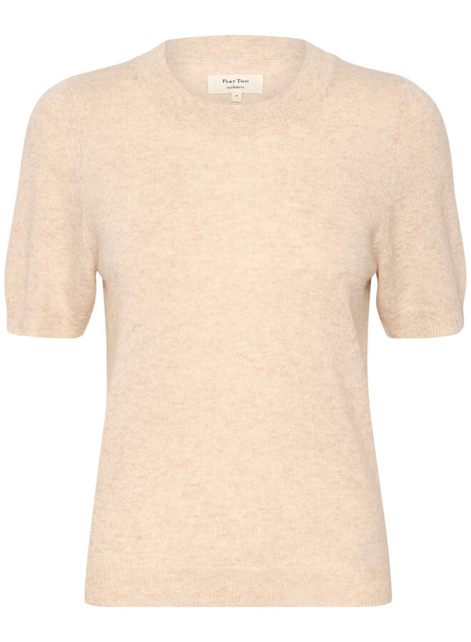 Tricot Part Two Everlotta en cachemire beige