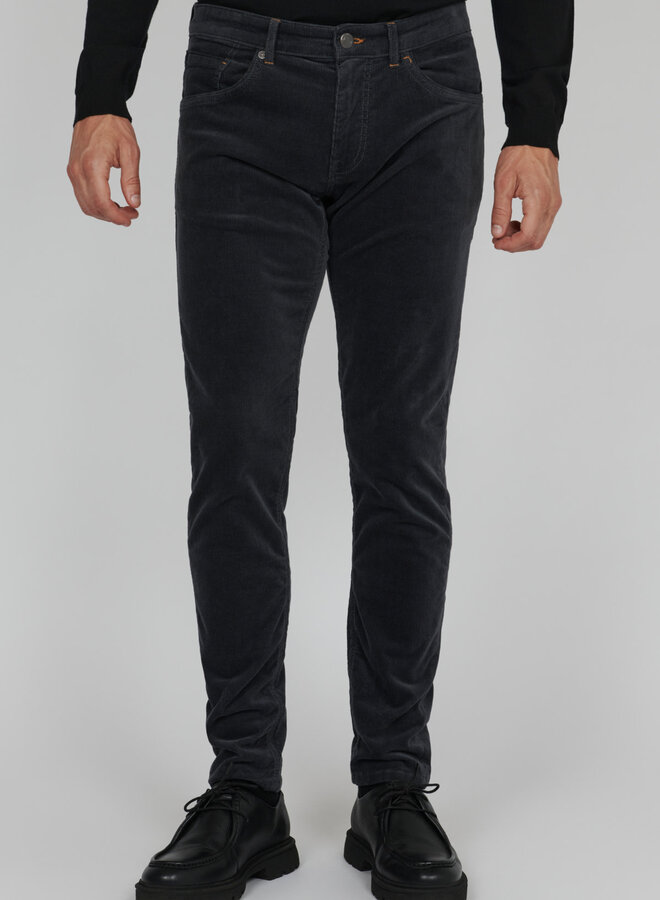 Jeans Matinique Pete en corduroy gris charcoal