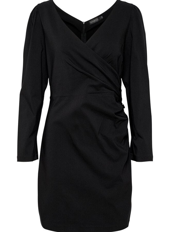 Robe Soaked in Luxury Gia cache-coeur noire