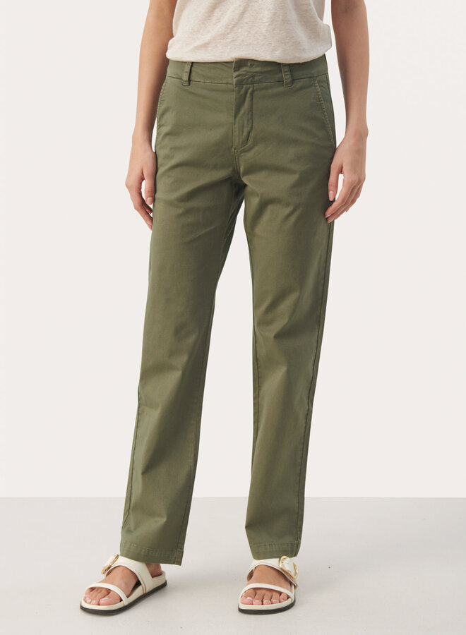 Pantalon Part Two Soffyn vert olive