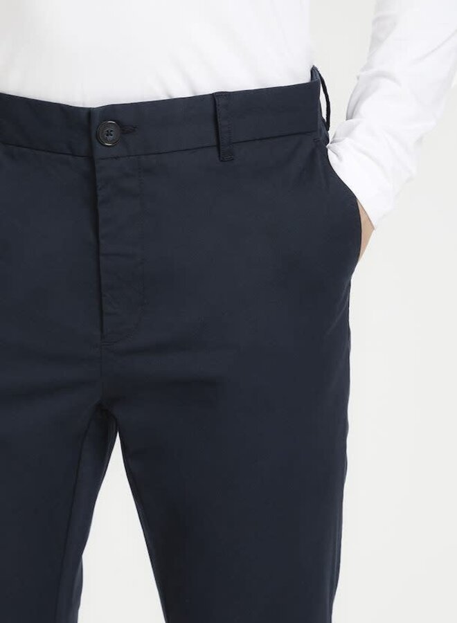 Pantalon Matinique Liam chino avec coffres bleu marine