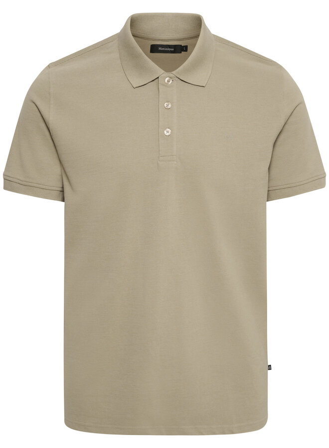 Polo Matinique Poleo beige brindille