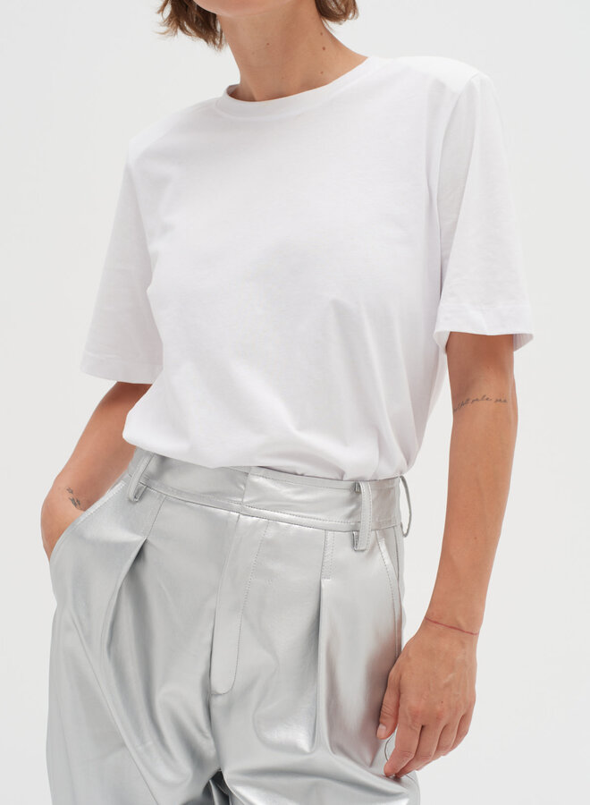 T-shirt InWear Payana à épaulettes blanc