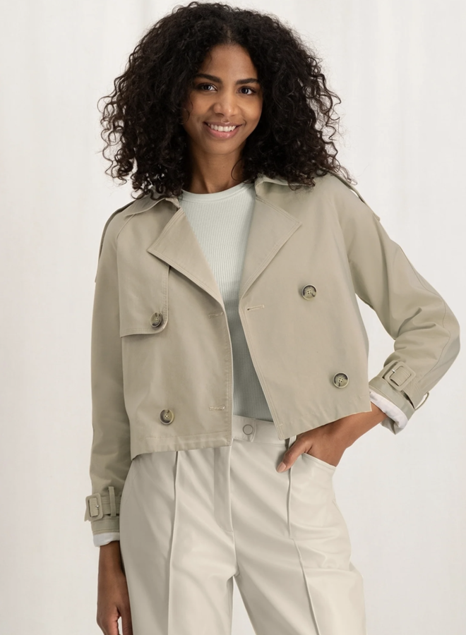 Trench Yaya court beige