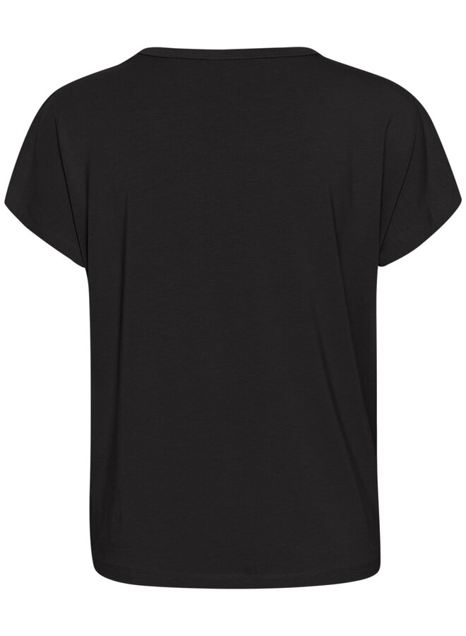 T-shirt Part Two Evenye cà col V noir