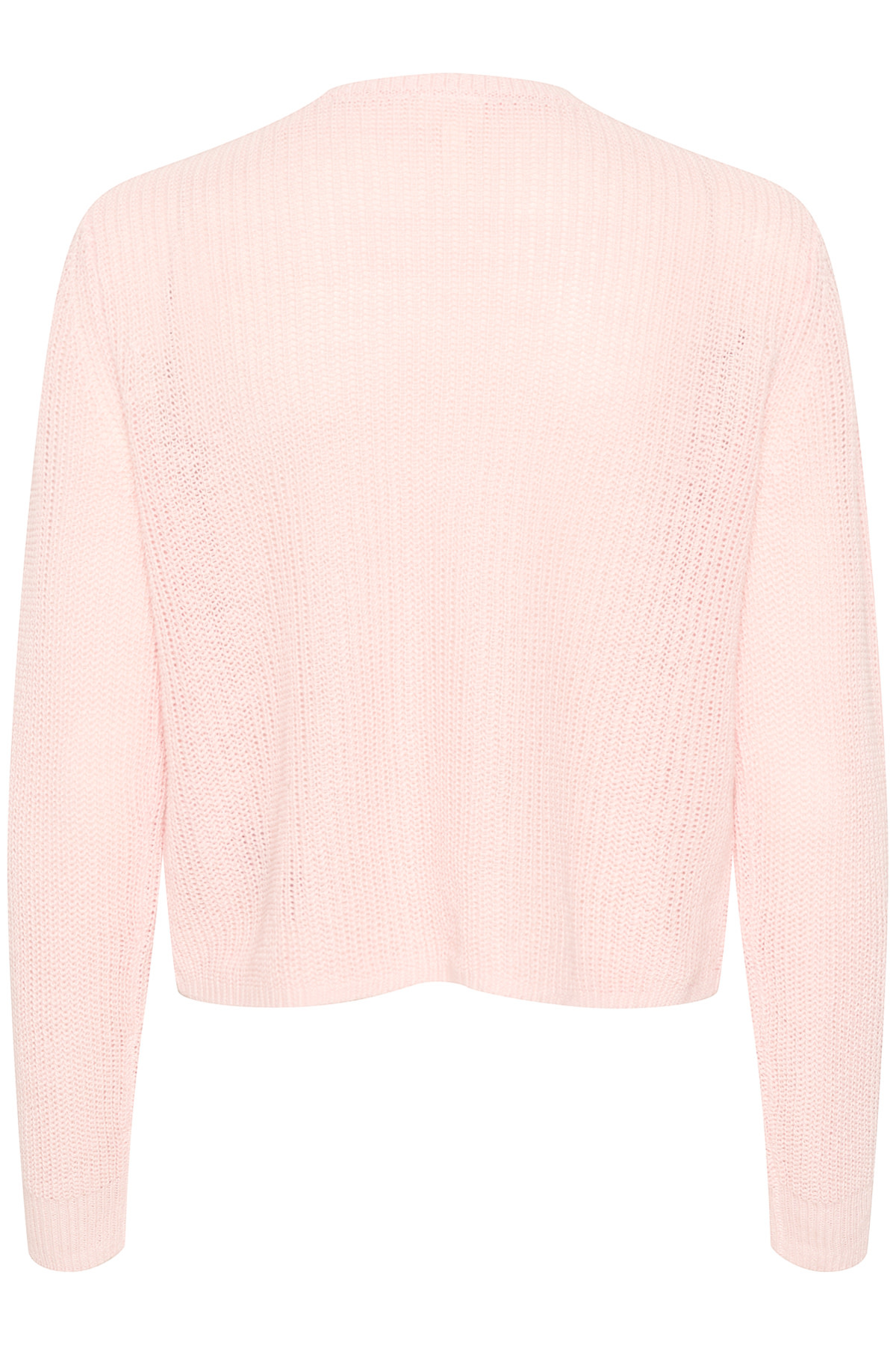 Cardigan Part Two Gigia en lin rose pale s t r a u s s