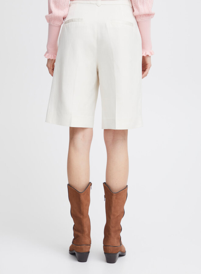 Bermuda Atelier Rêve Linvi à plis écru