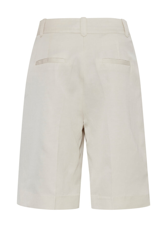 Bermuda Atelier Rêve Linvi à plis écru
