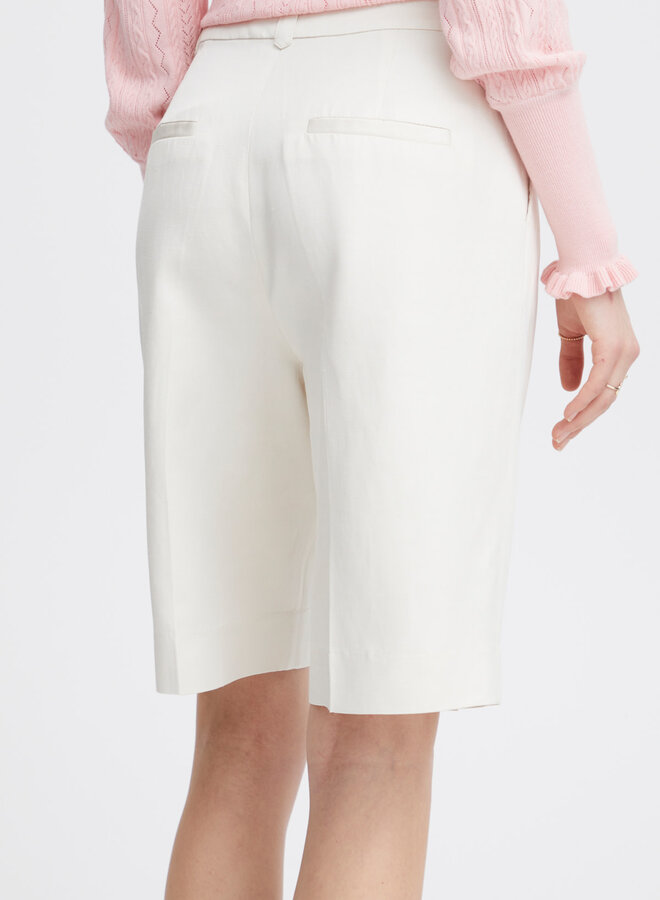 Bermuda Atelier Rêve Linvi à plis écru