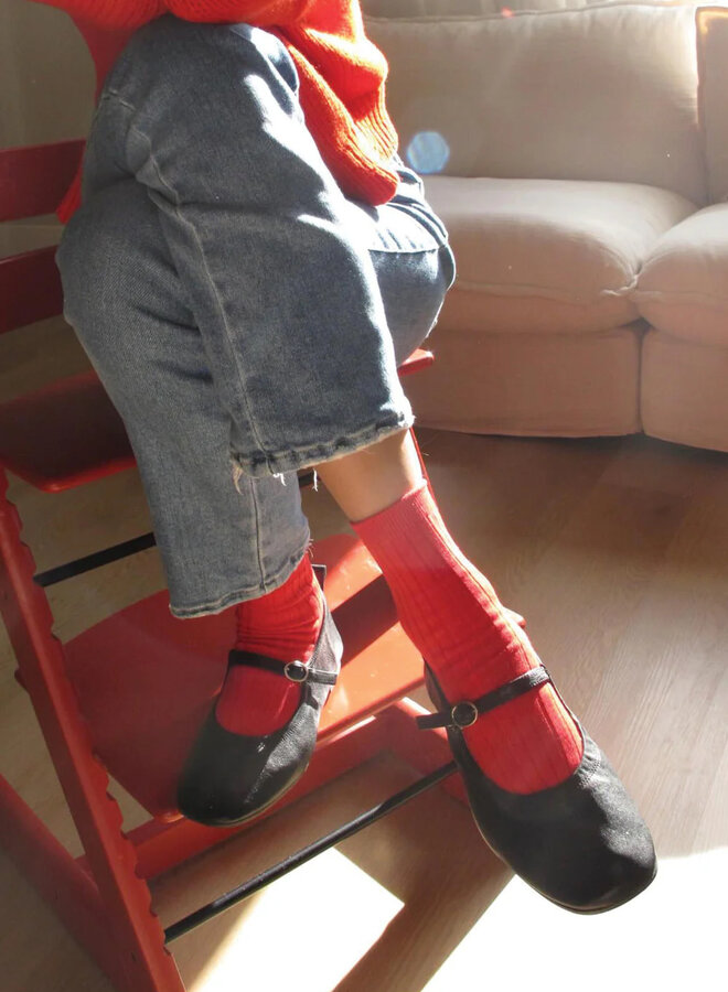 Bas Le Bon Shoppe Her Socks rouges