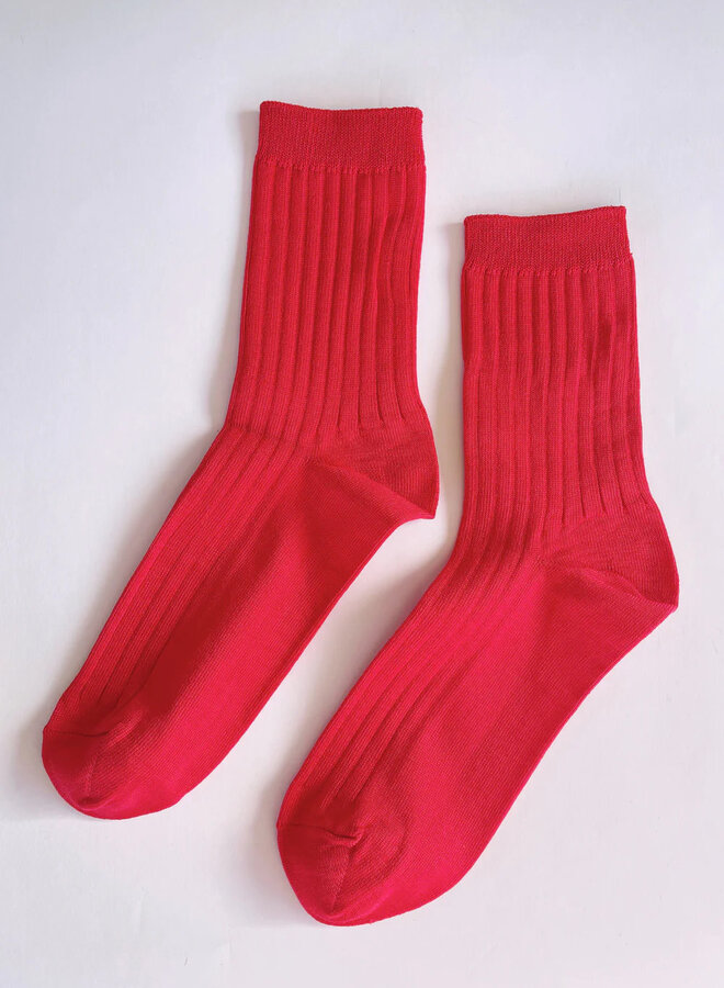 Bas Le Bon Shoppe Her Socks rouges