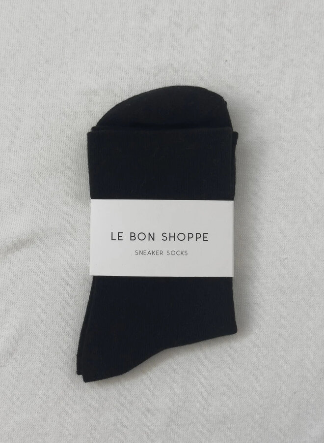 Bas Le Bon Shoppe Sneaker noirs