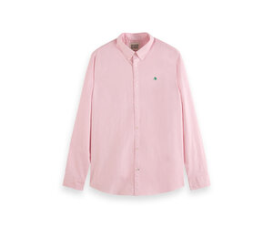 Chemise rayée rose homme hotsell