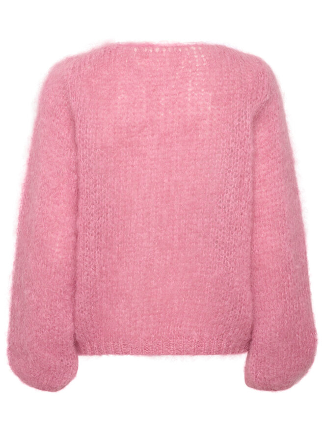 Tricot InWear Jetra en mohair rose cachemire